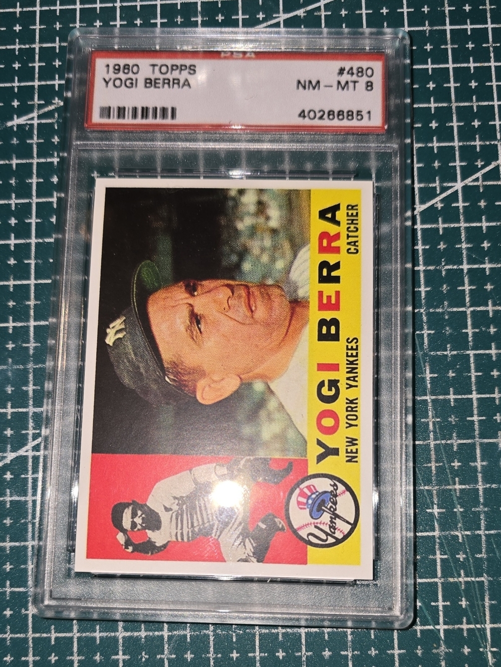 Topps 1980 Yogi Berra #480 Baseball Card